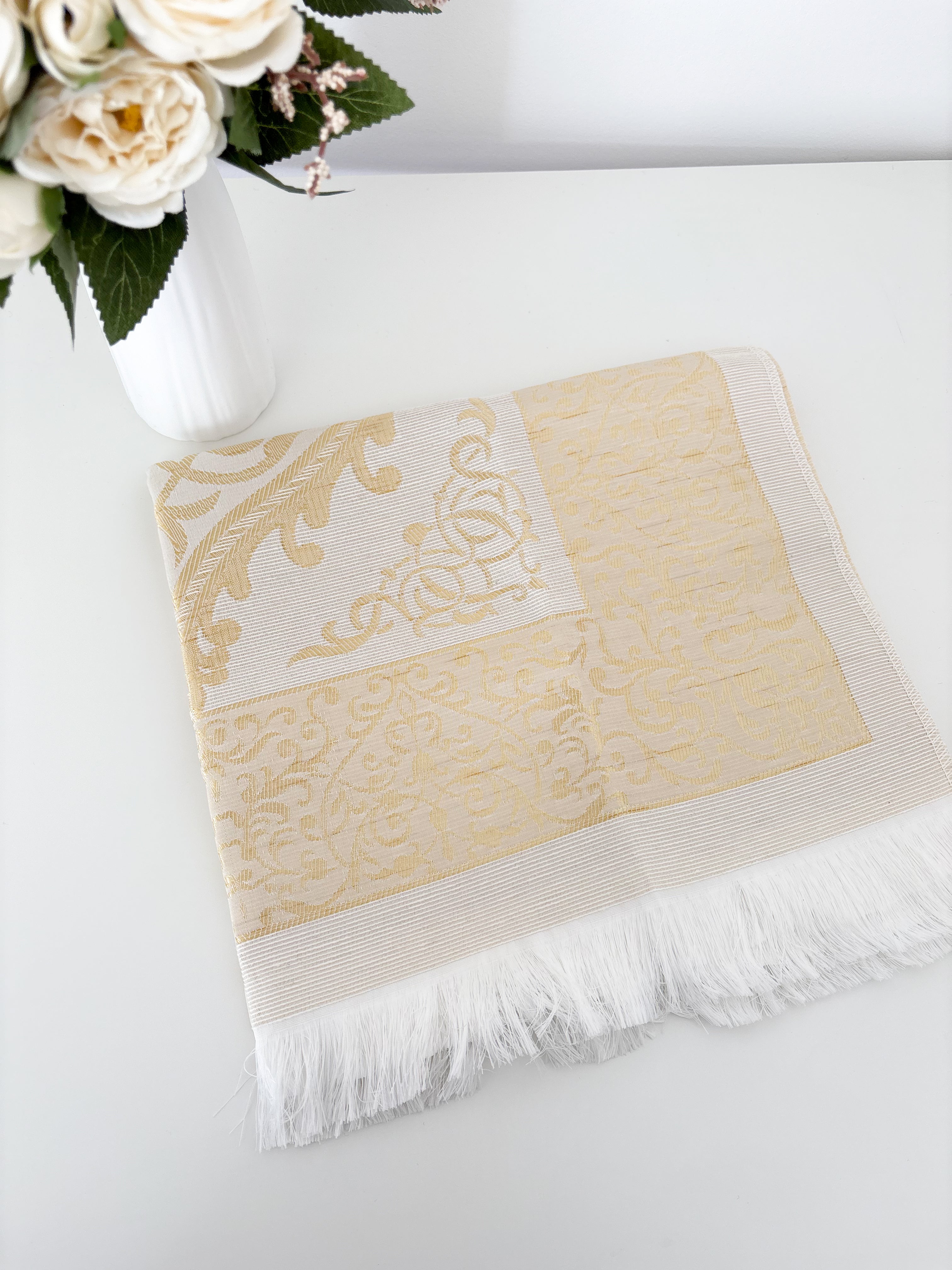 Tapis de prière et pochette - Nude