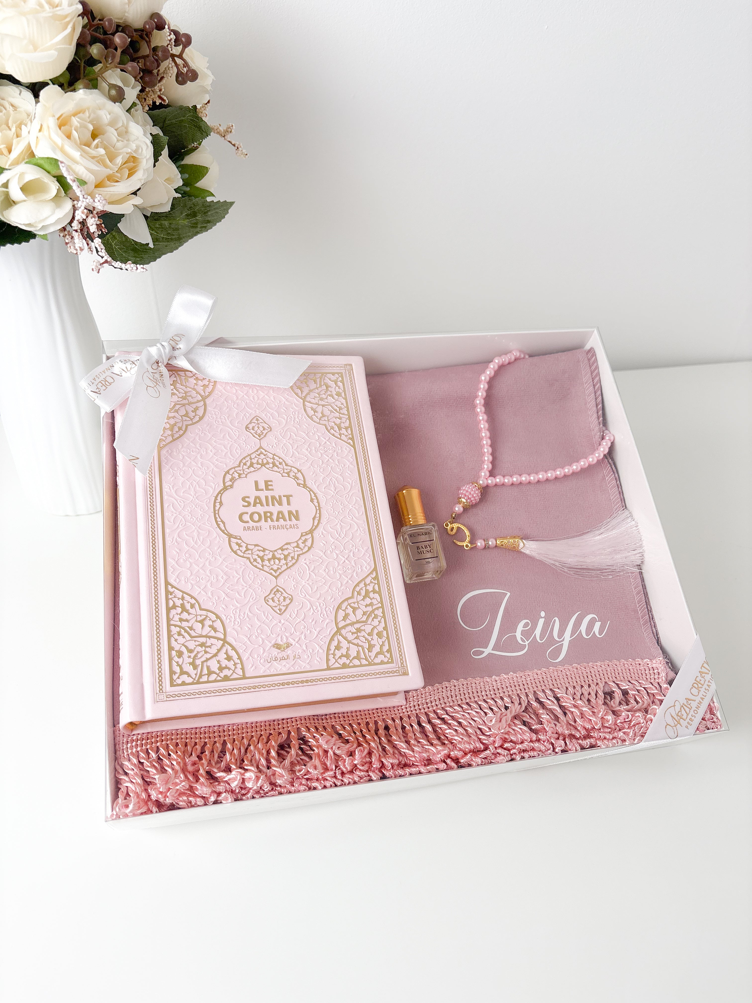 Coffret religieux essentiel - Rose