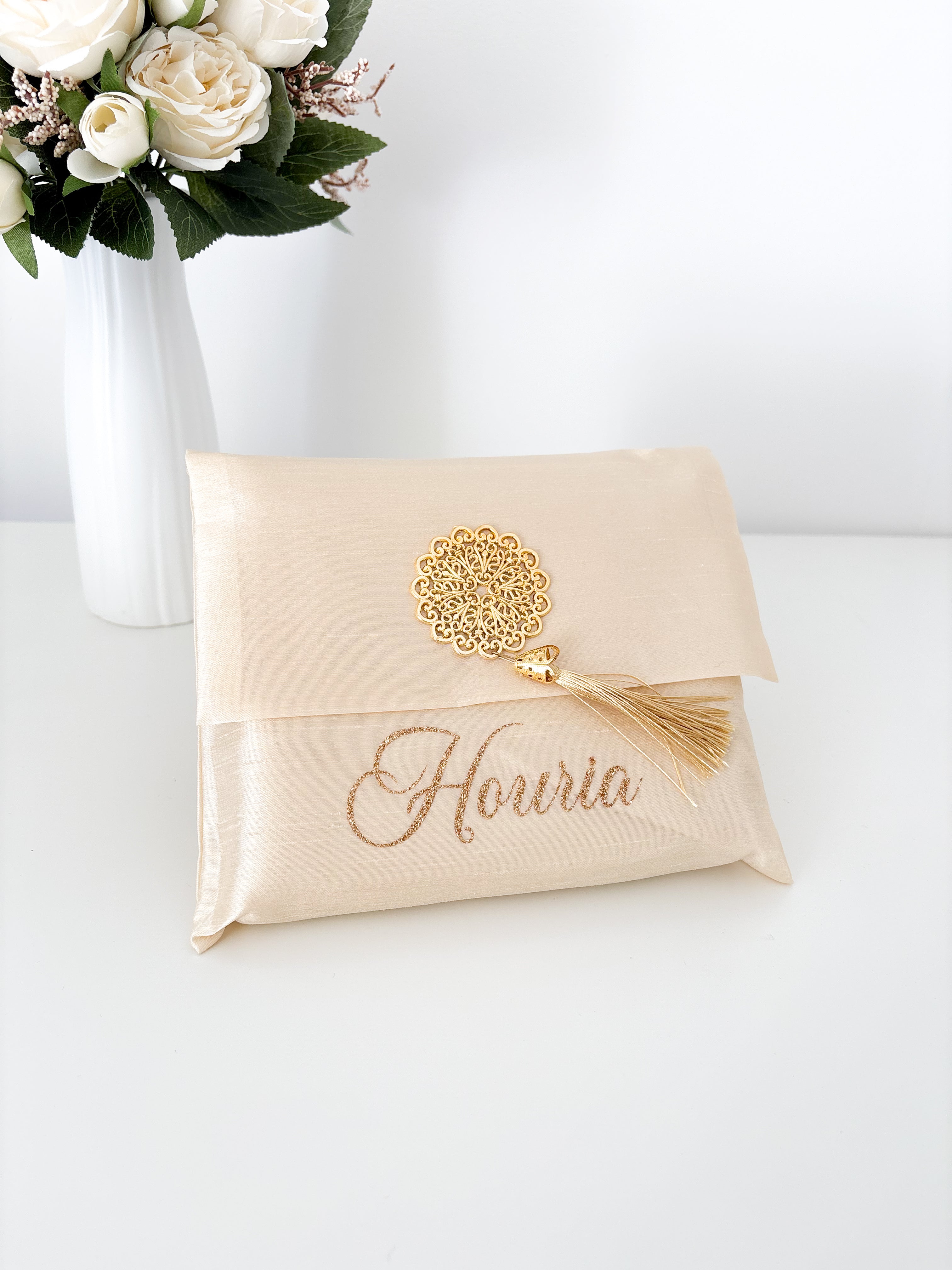 Tapis de prière et pochette - Nude