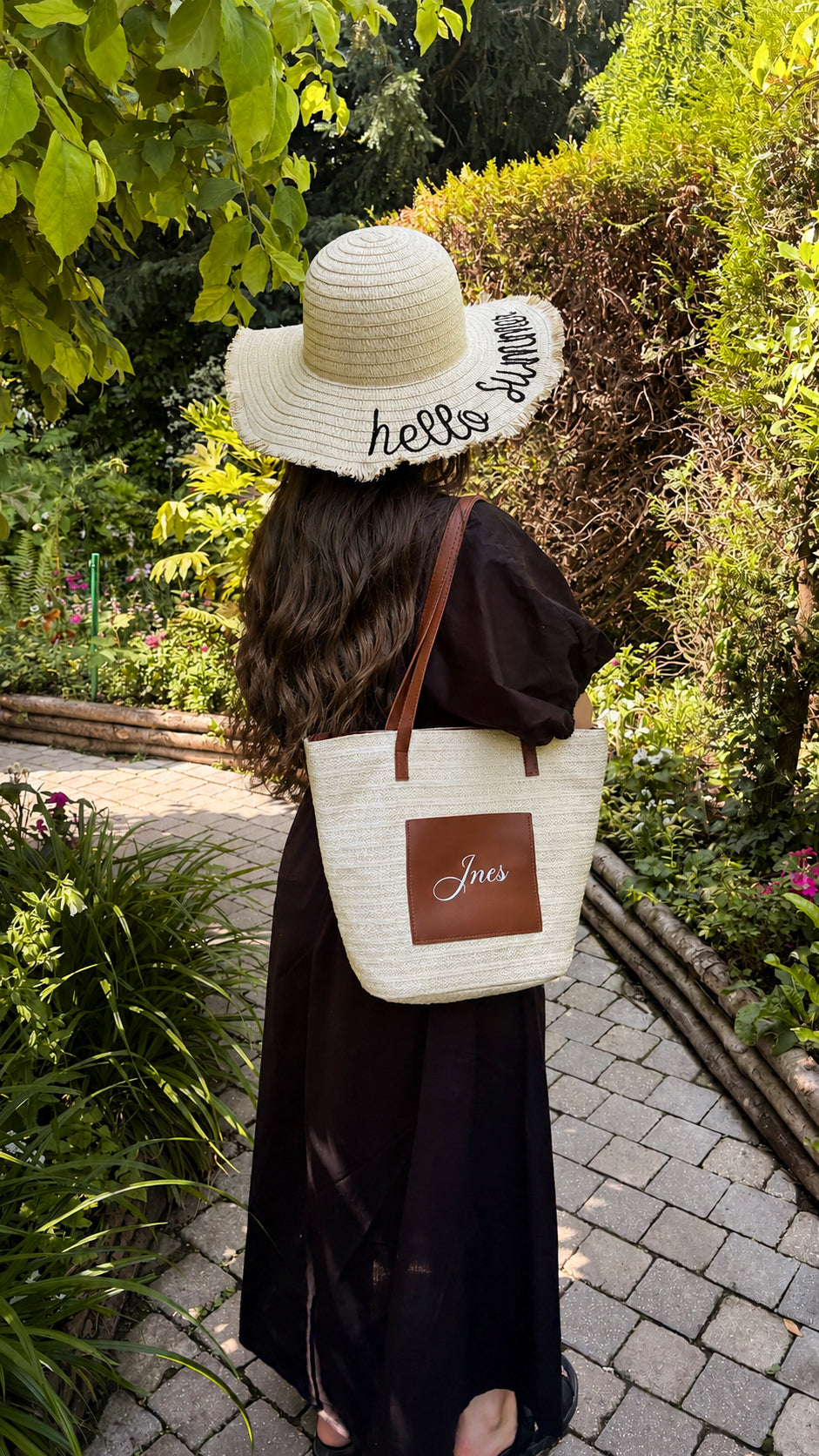 Sac tressé personnalisé