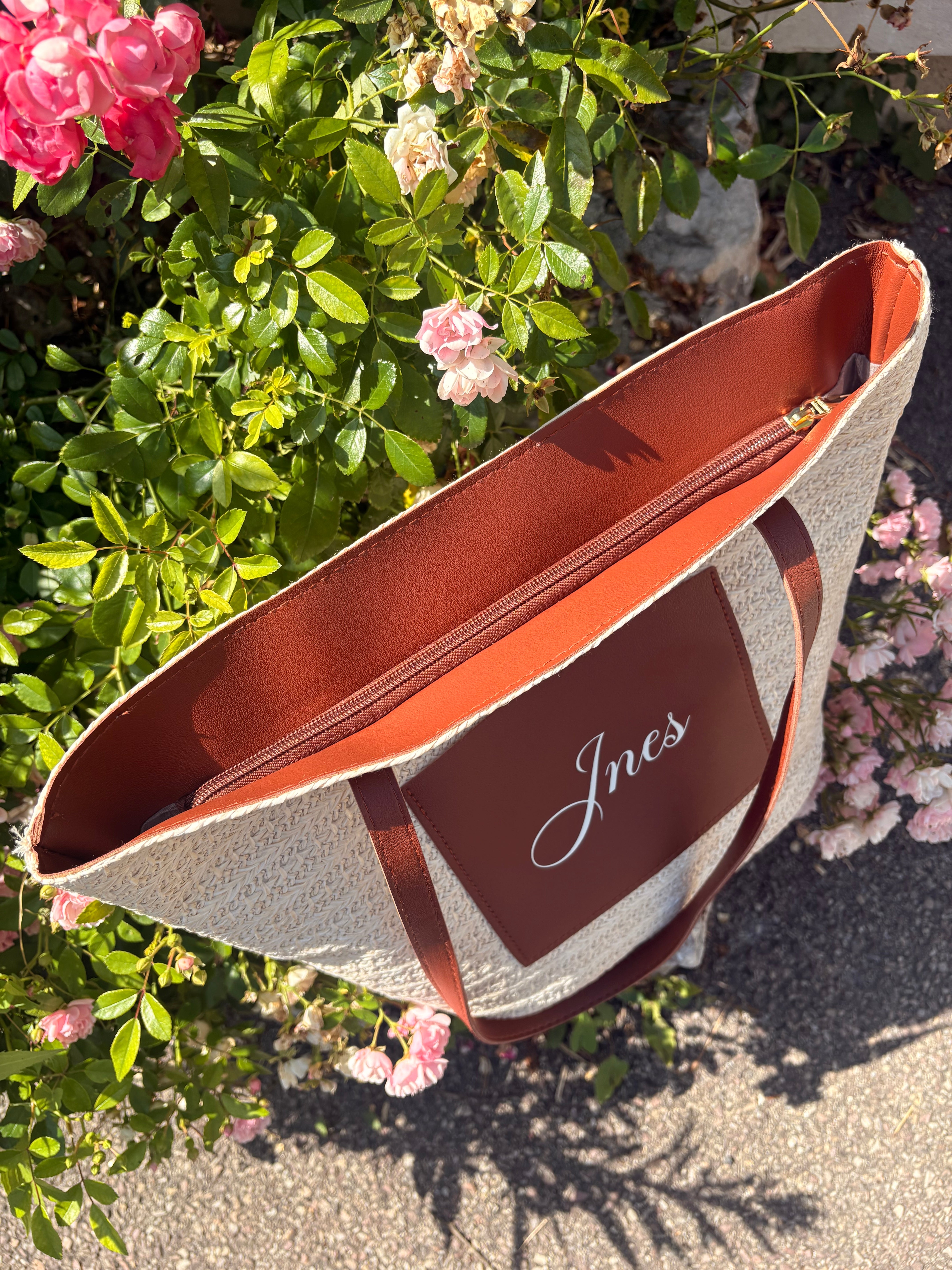 Sac tressé personnalisé