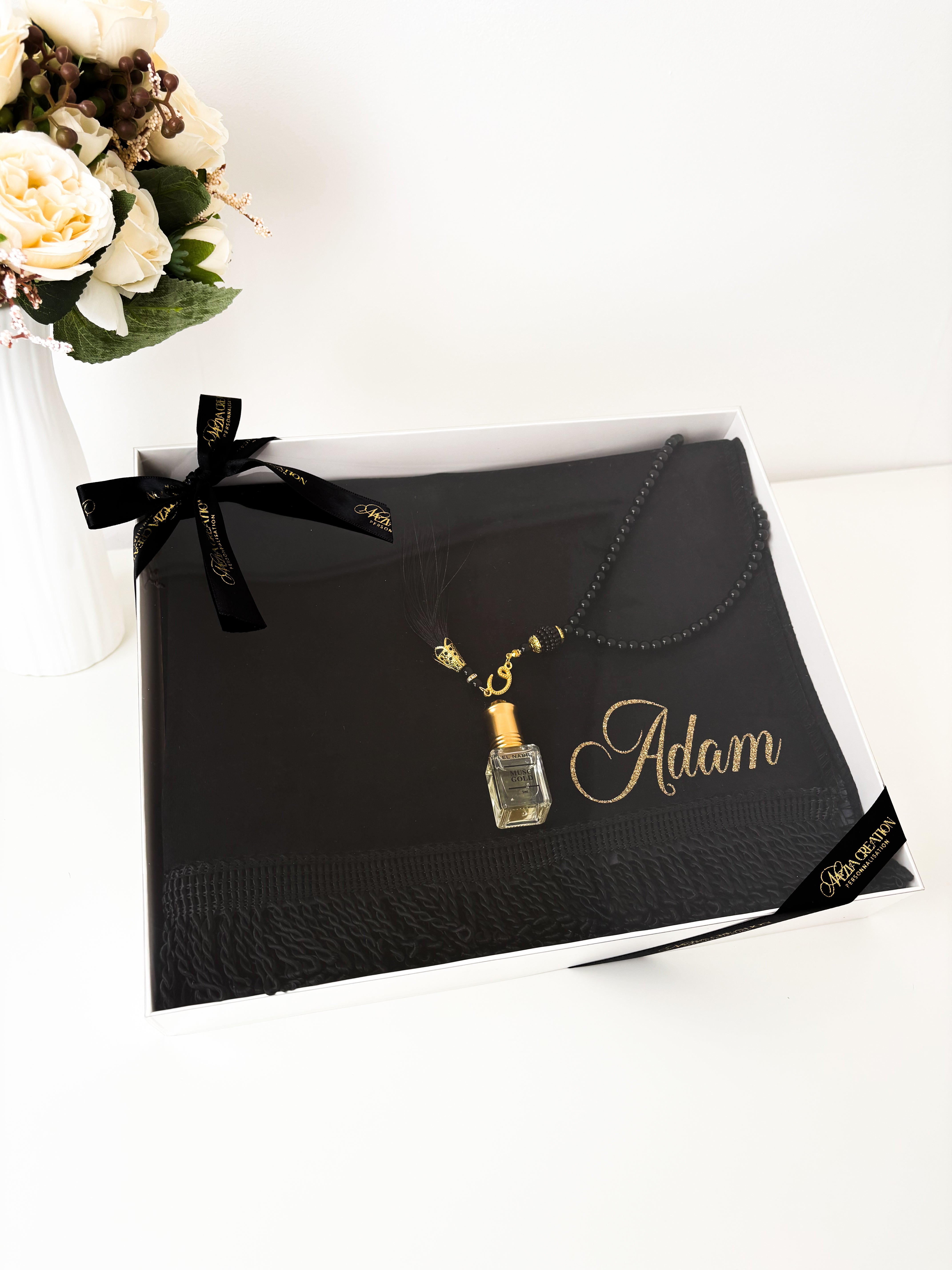 Coffret religieux classique - Noir