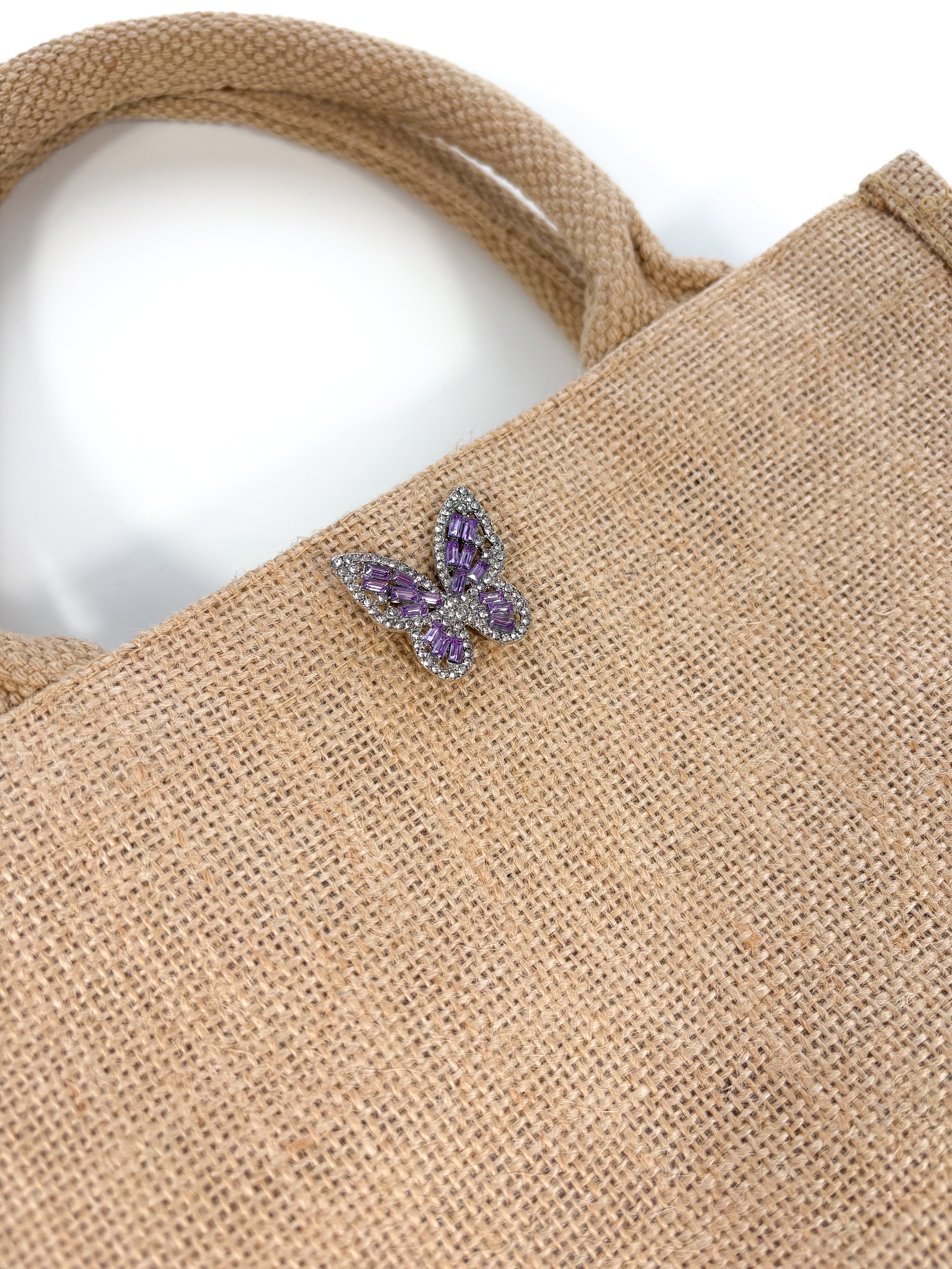 Bijoux - Papillon violet