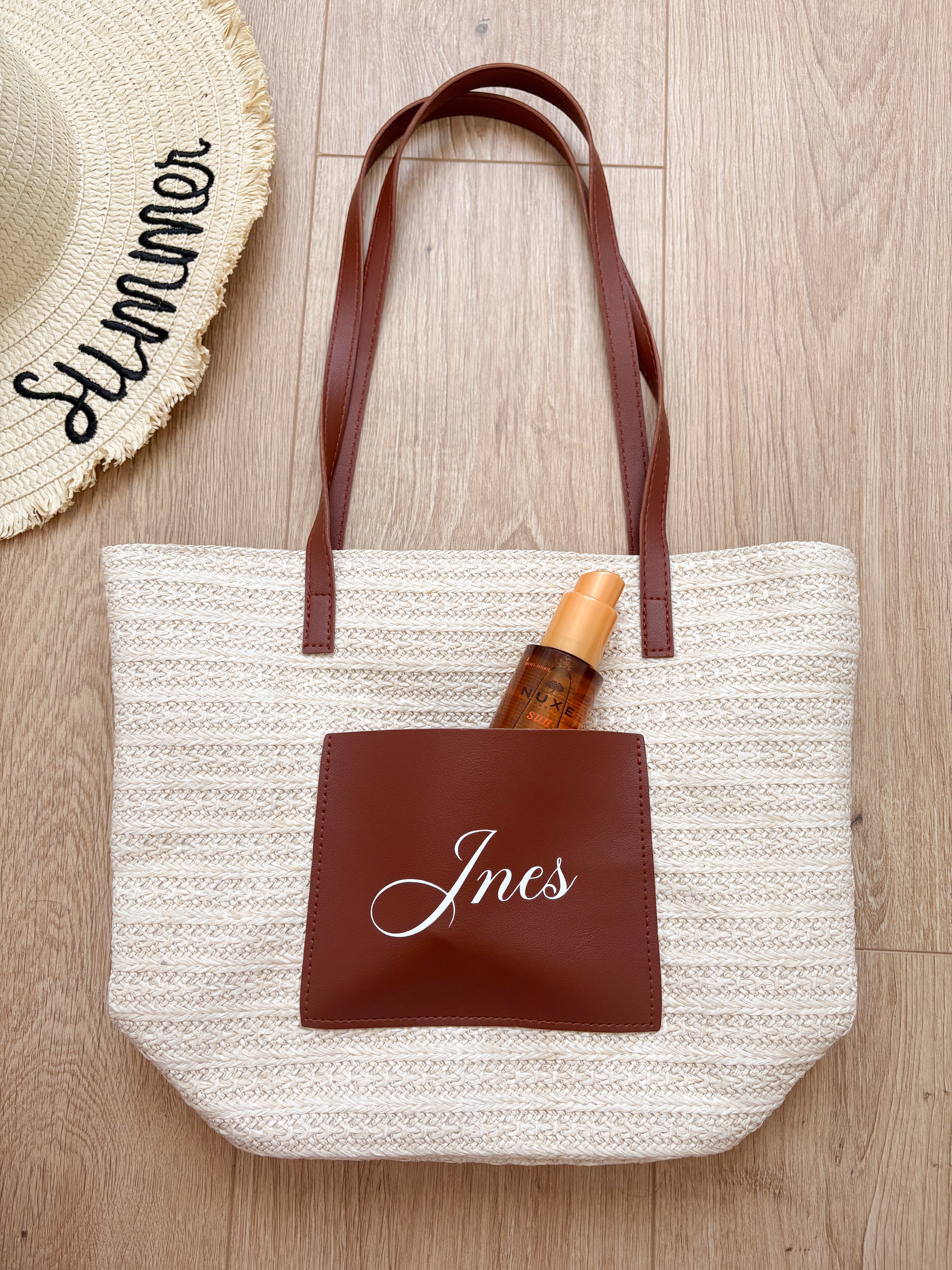 Sac tressé personnalisé