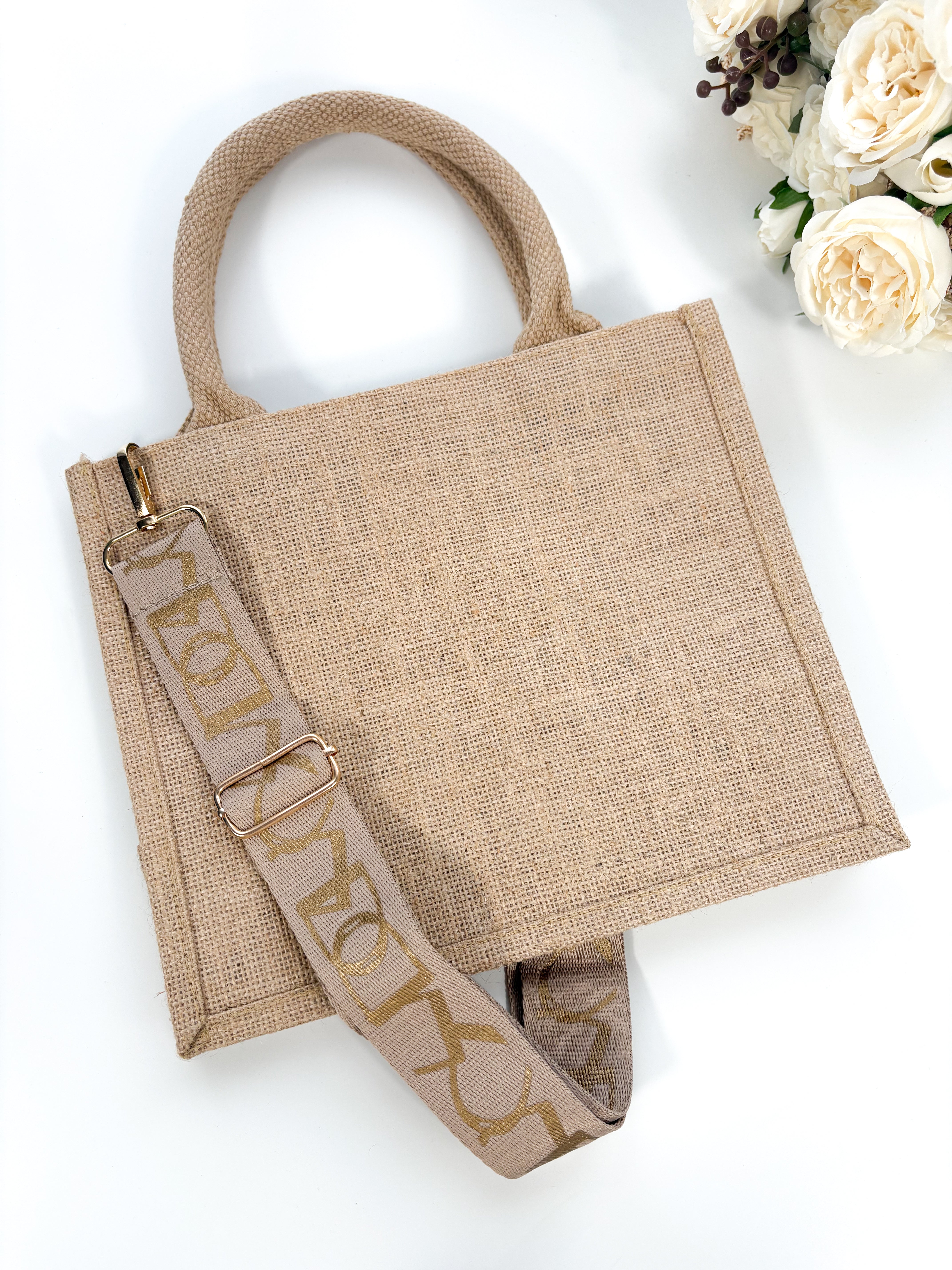 Bandoulière - Café/or