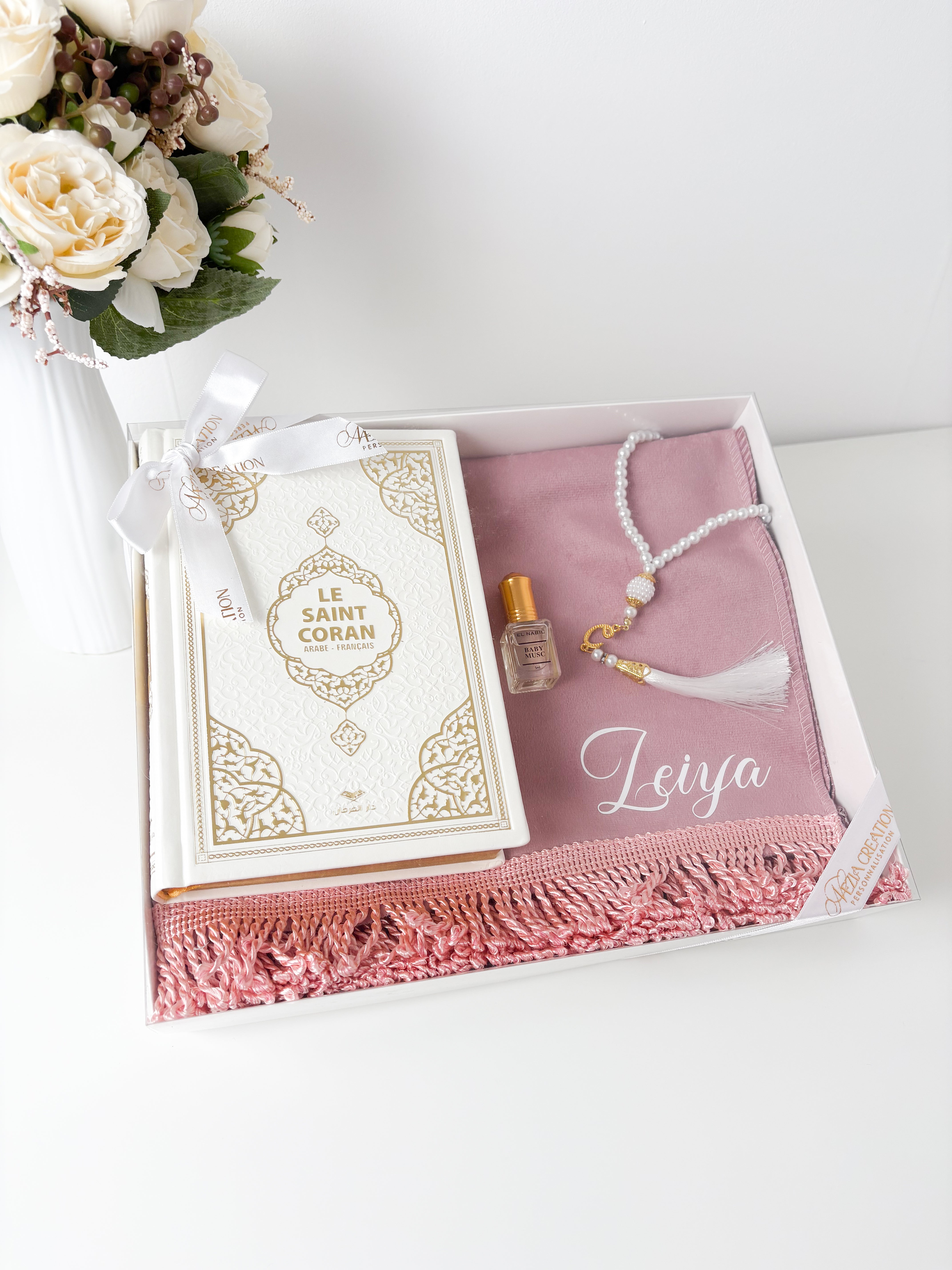 Coffret religieux essentiel - Rose