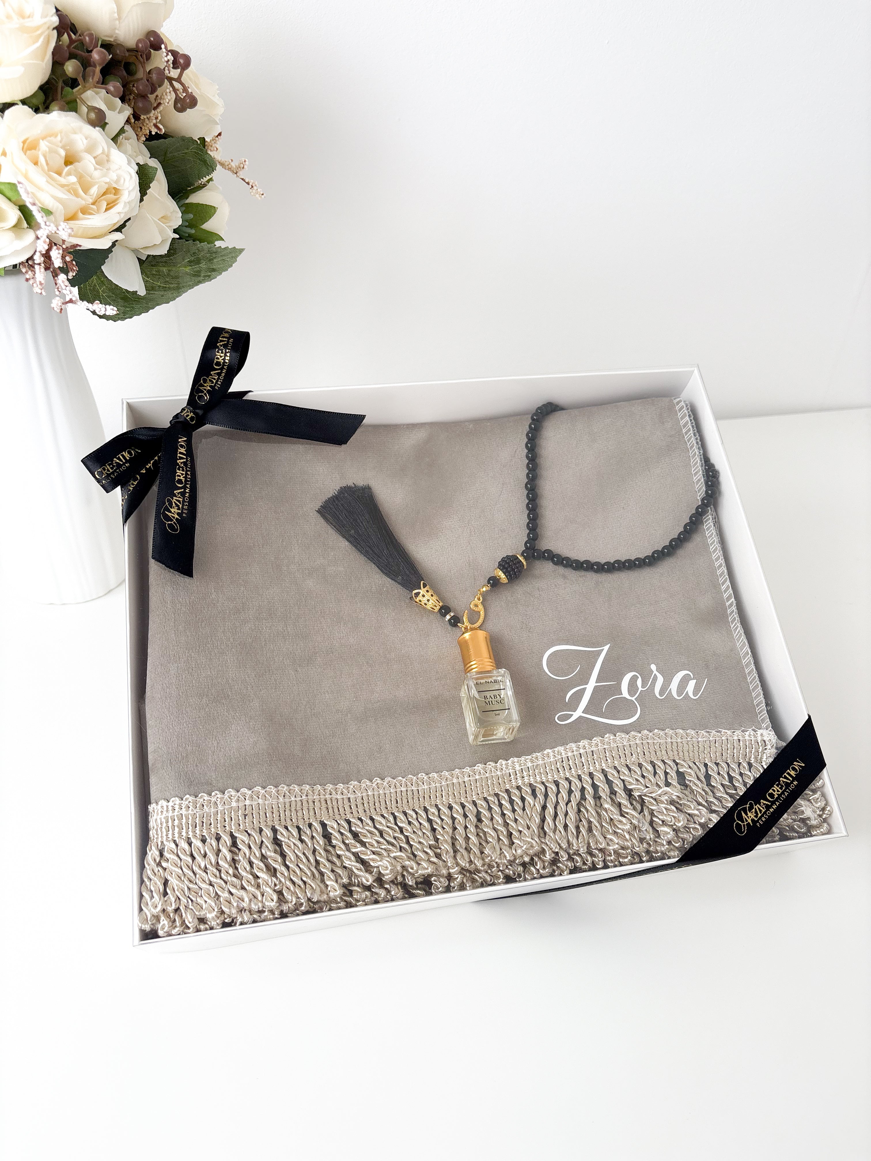 Coffret religieux classique - Taupe